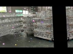 Aluminium Alloy Spigot Stage Truss Lingkaran Untuk Acara
