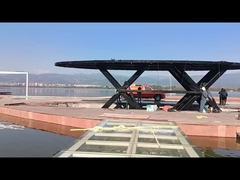 Platform Tahap Angkat Rotary Hydraulic yang dapat disesuaikan untuk berbagai aplikasi industri