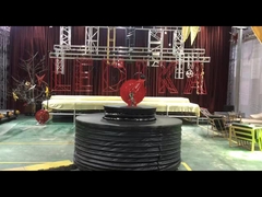 Heavy Duty Rotating and Lifting System dengan Konstruksi Baja Hitam