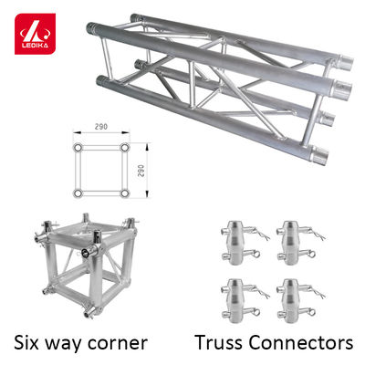 Custom Color Square Stage Roof Truss System for Lighting and Audio Equipment