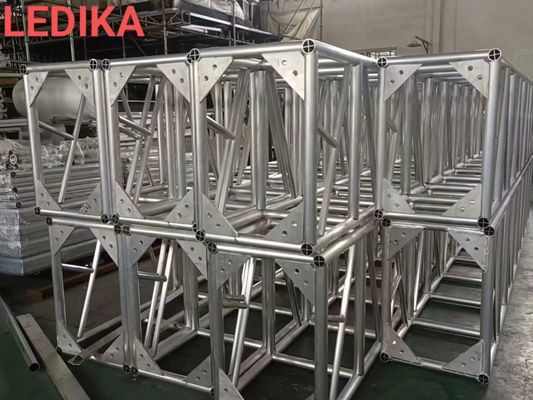SQB5276 Heavy Durable Aluminum Square Lighting Box Truss Screw Truss