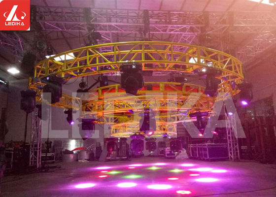 Acara luar Aluminium Pencahayaan Bar lingkaran Truss Square Box Truss Stage Truss